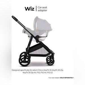 Mompush Wiz Stroller Car Seat Adapter, Fits Chicco Car Seat (CSA-06)